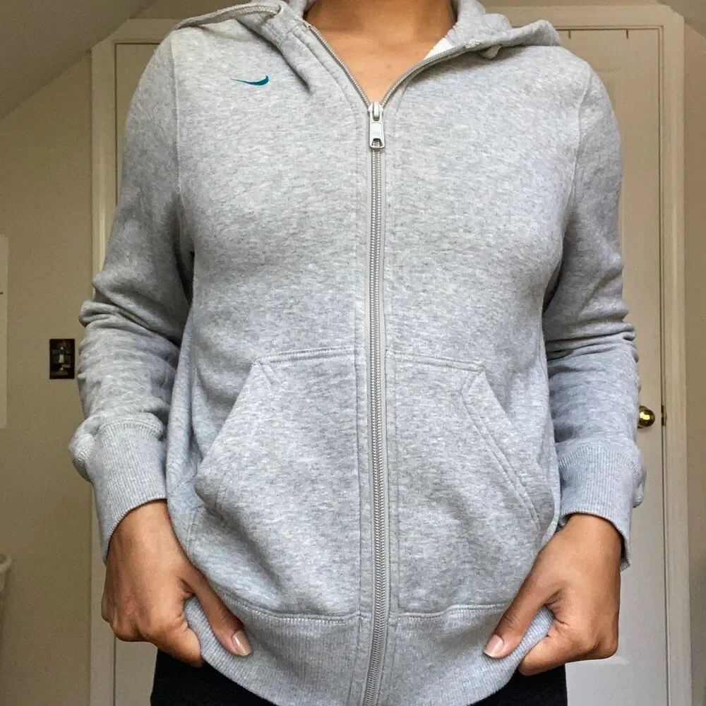 Vintage Nike Zip up Hoodie - Picture 1 of 8